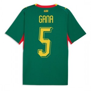 Senegal Idrissa Gueye #5 Jalkapallovaatteet Vieraspaita MM-kisat 2026 Lyhythihainen